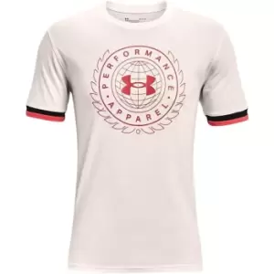 Image of Under Armour Crest T Shirt Mens - White