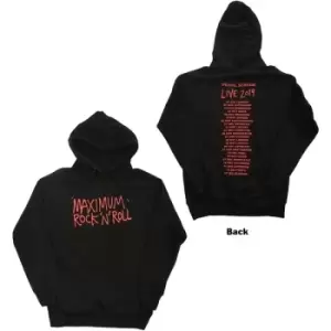 Image of Primal Scream - Maximum RnR Unisex Medium Pullover Hoodie - Black