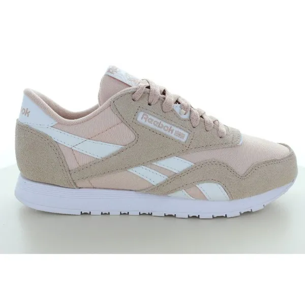 Image of Reebok NYLON/CBLACK/FTWWHT/FTWWHT Low Trainers 4 (37) Pink 27234907240