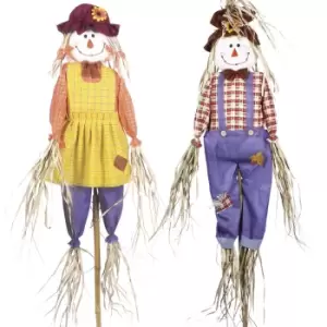 Image of Garden Grow Scarecrow Twin Pack