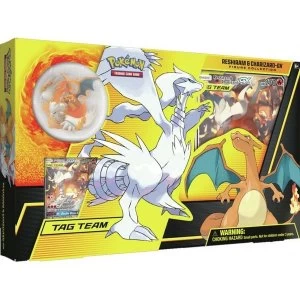 Image of Pokemon TCG Reshiram & Charizard-GX Figure Collection