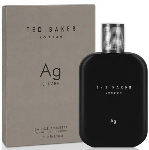 Image of Ted Baker Tonics Silver Ag Eau de Toilette For Him 100ml