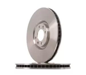 Image of RIDEX Brake disc 82B1438 Brake rotor,Brake discs PEUGEOT,CITROEN,DS,308 I Schragheck (4A_, 4C_),308 CC (4B_),DS4,DS5,DS5,DS 4 / DS 4 CROSSBACK