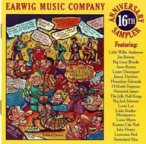 Image of Earwig Records 16th Anniversary Sampler by Various Artists CD Album