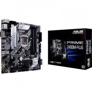 Image of Asus Prime Z490M Plus Intel Socket LGA1200 H5 Motherboard