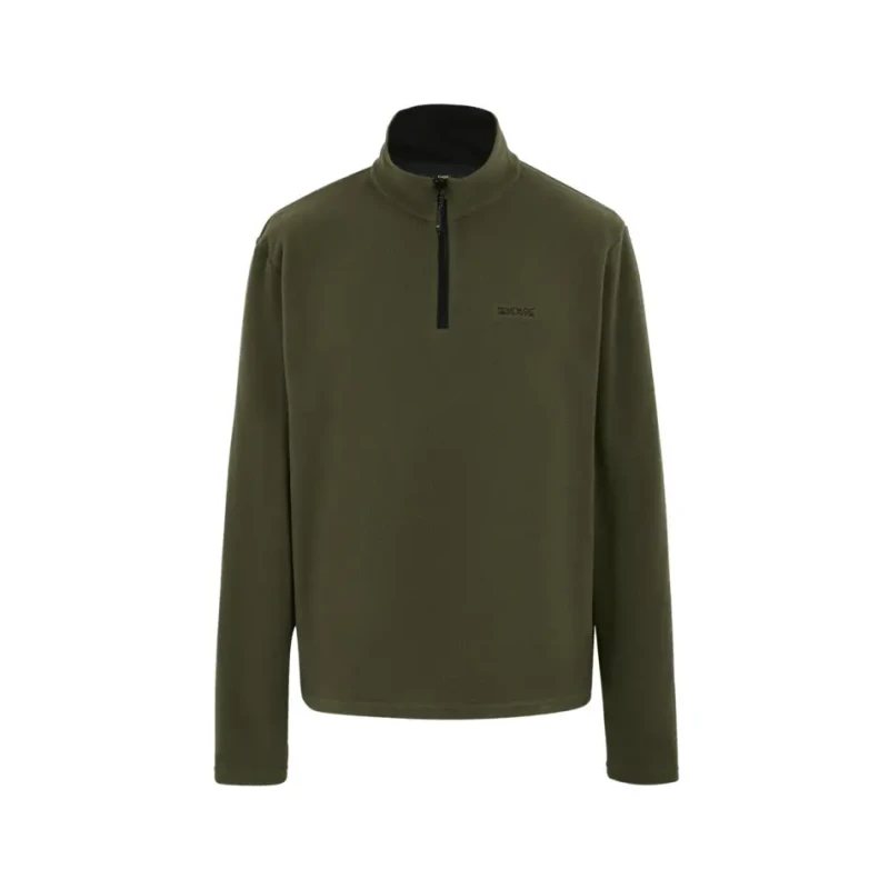 Image of Regatta Regatta Men 'Thompson' Lightweight Half Zip Fleece in Bottle Green Size: X-Large Bottle Green XL Male 5063516155157