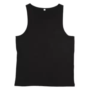Image of One By Mantis Unisex Drop Armhole Vest Top (M) (Black)