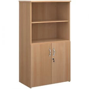 Image of Dams International Combination Unit with Lockable Door and 3 Shelves Universal 800 x 470 x 1440 mm Beech