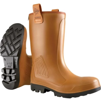 Image of Dunlop - Purofort Rig Air Brown Rigger Boot Size 13 (48)
