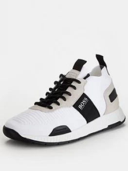 Image of Hugo Boss Titanium Knit Runner Trainers Size 11 Men