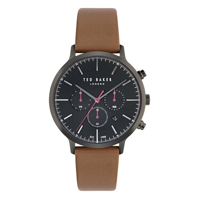 Image of Ted Baker Mens Haarvin Quartz Analogue Watch Analogue Quartz Watches One Size Multi 75746969000