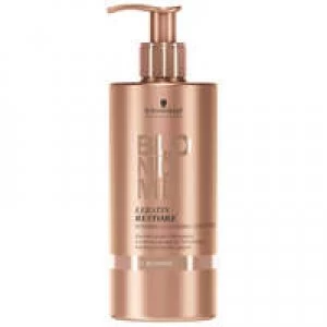Image of Schwarzkopf BlondMe Keratin Restore Bonding Cleansing Conditioner for All Blondes 500ml