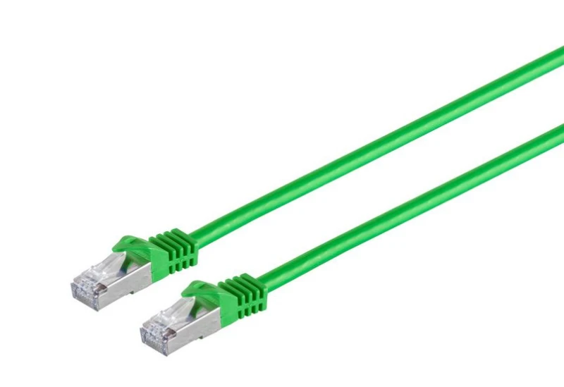 Image of Microconnect SFTP705G networking cable Green 5m Cat7 S/FTP (S-STP)