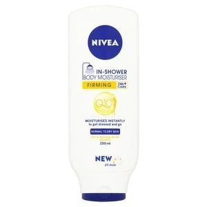 Image of Nivea In Shower Body Moisturiser Firming Q10 250ml