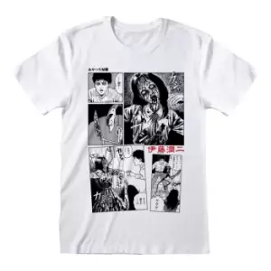 Image of Junji Ito T-Shirt Comic Strip Size M