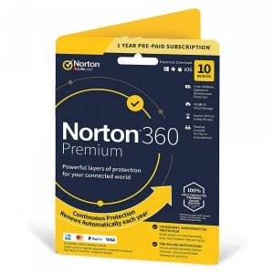 Image of 360 Standard 75GB 10 Devices 1 Year Subscription