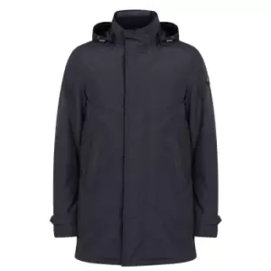 Image of Paul And Shark T20000 Car Coat - Blue