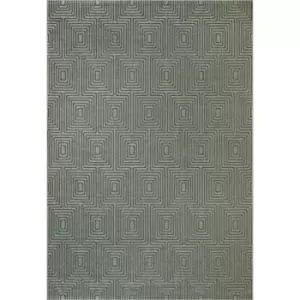 Image of Mastercraft Geo Rug - 041-0009/7131 - 133x195cm - Grey