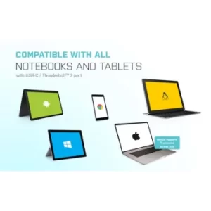 Image of I-Tec Usb-C Lp 3X Lcd Dock Pd 3G60183