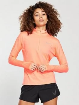 Image of Nike Running Dry Element Top Crimson Size M Women