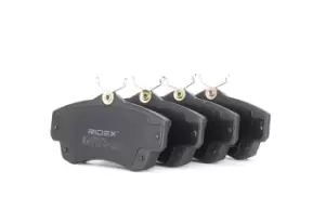 Image of RIDEX Brake pad set 402B0286 Brake pads,Brake pad set, disc brake CHRYSLER,DODGE,PT CRUISER (PT_),PT CRUISER Cabriolet,NEON II