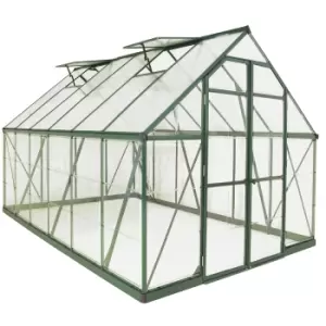 Image of Palram - Canopia Balance 8 x 12ft - Green Greenhouse Garden & Outdoor