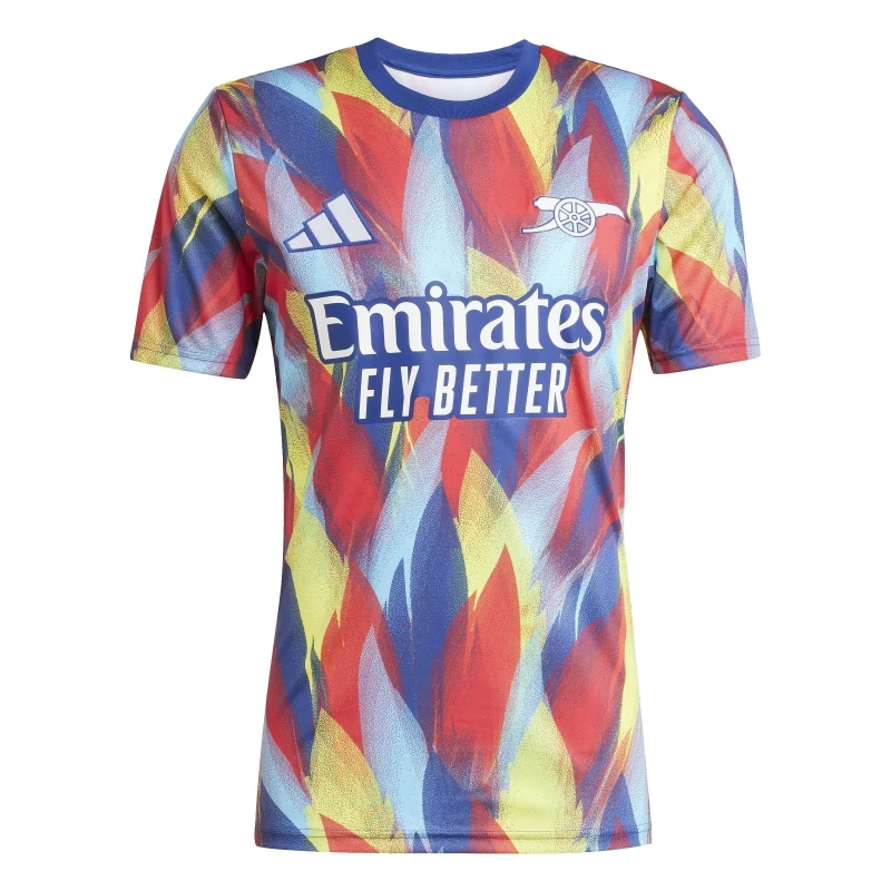 Image of adidas Arsenal Pre-Match Shirt 2025 2026 Mens Blue male S
