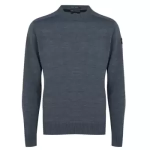 Image of Paul And Shark Crew Sweater - Grey