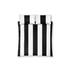 Image of Paloma Faith Monochrome Stripe Duvet Set