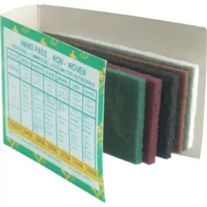 Image of Non Woven Hand Pad Starter Pack - Pk-6