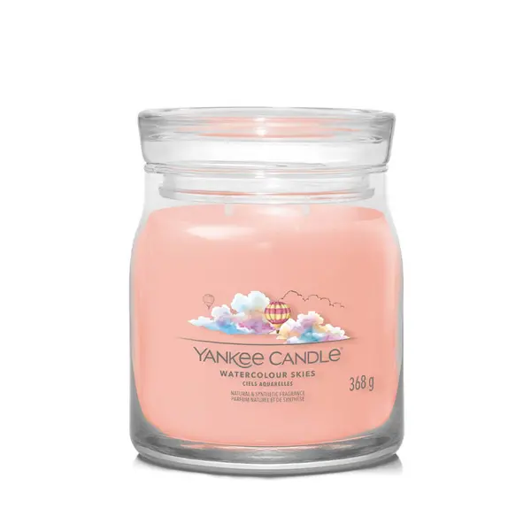 Image of Yankee Candle Watercolour Skies Scented Candle 368g