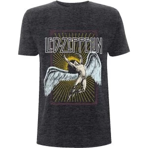 Image of Led Zeppelin - Icarus Unisex Small T-Shirt - Grey