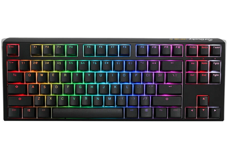 Image of Ducky One3 Classic Black TKL Brown Cherry MX Switch