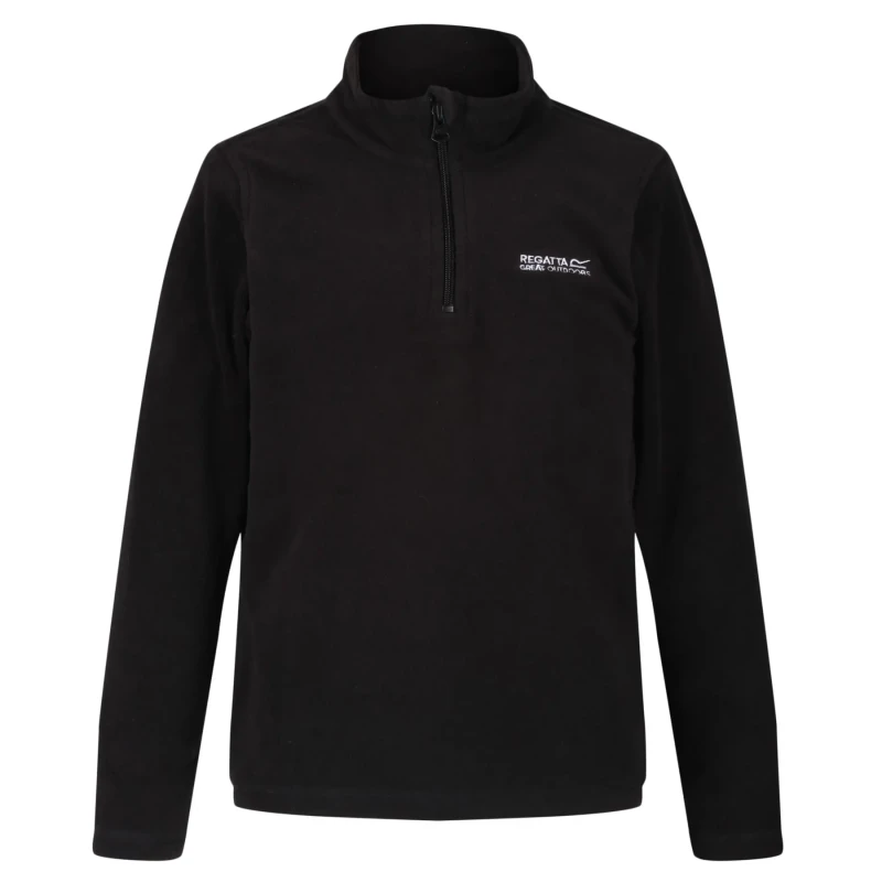 Image of Regatta Hot Shot II Half Zip fleece - Black C15-C16