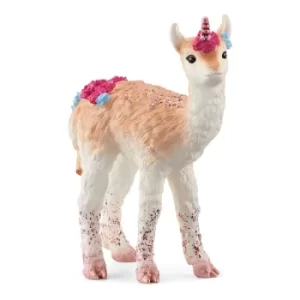 Image of SCHLEICH Bayala Llamacorn Toy Figure, 5 to 12 Years, Multi-colour (70743)