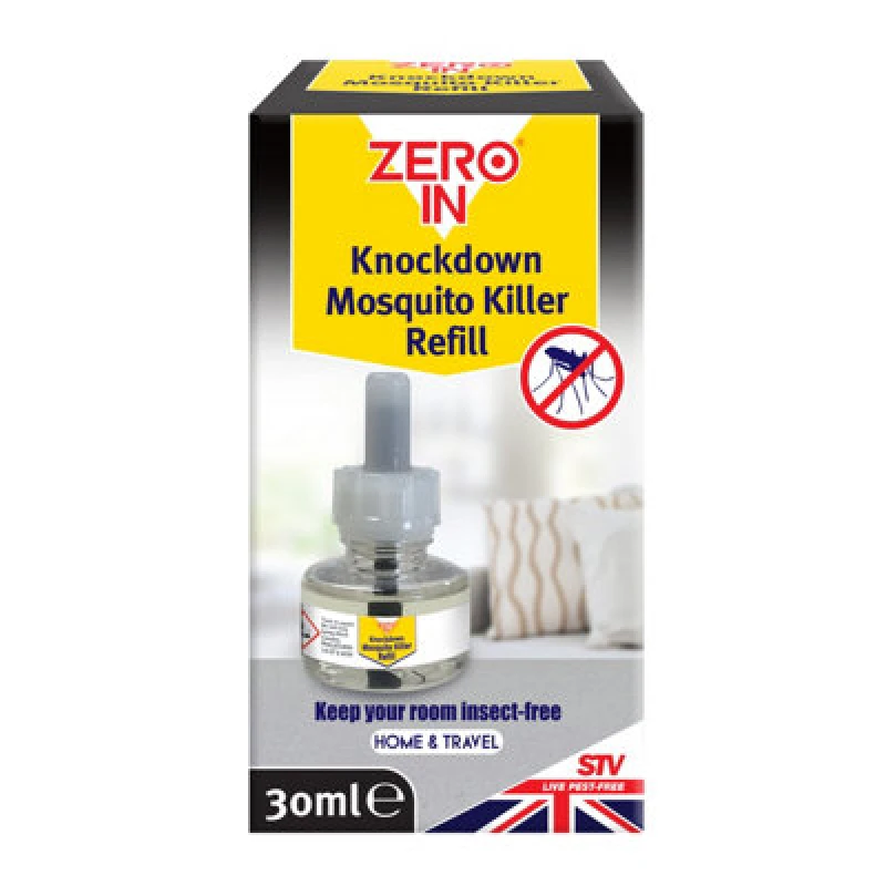 Image of Zero-in Knockdown Mosquito Killer Refill 30ml ZER742 Pack of 6 NWT5442 NWT5442