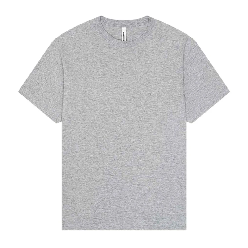 Image of Bella + Canvas Mens Heavyweight Boxy T-Shirt in Mid Grey Size: Large Mid Grey Male L