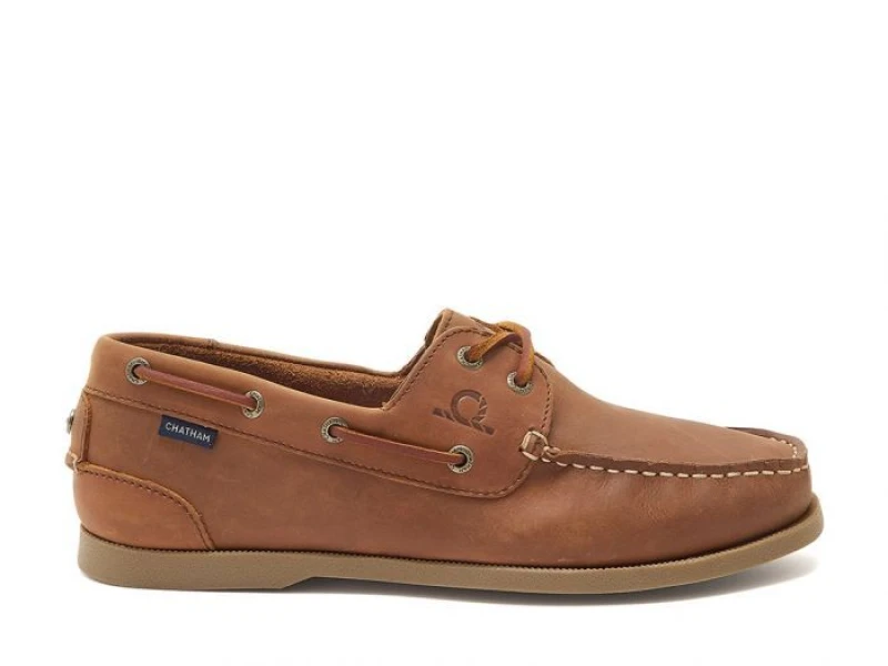 Image of CHATHAM MARINE CHATHAM MARINE Men Galley Ii Shoes in Tan Size: 9 Tan 9 Male 5038777282898