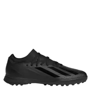 Image of adidas X.3 Junior Astro Turf Trainers - Black