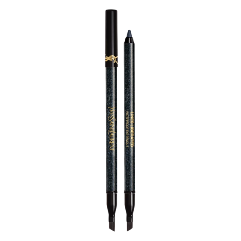 Image of Yves Saint Laurent Lines Liberated Waterproof Eye Pencil 1.2g 5 - Prismatic Black