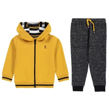 Image of SoulCal 3 Piece Jog Set Infant Boys - Mustard/Black