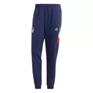Image of adidas Italy Icon Retro Tracksuit Bottoms Mens - Blue