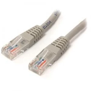 Image of StarTech.com 20ft Cat5e Gray Molded RJ45 UTP Cat 5e Patch Cable
