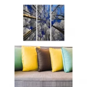 Image of MDF1029721 Multicolor Decorative MDF Painting (3 Pieces)