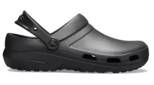 Image of Crocs Specialist II Vent Work Clogs Unisex Black W9/M8