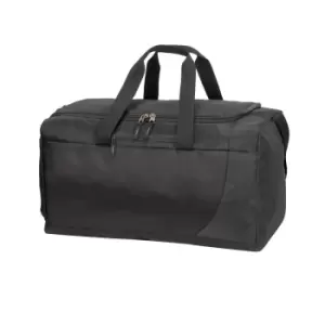 Image of Shugon Naxos 43 Litre Holdall Bag (Pack of 2) (One Size) (Black/Charcoal)