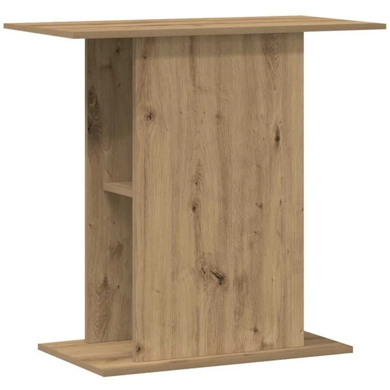 Image of vidaXL Aquarium Stand Artisan Oak 36x75x72.5cm Engineered Wood, Brown 857291