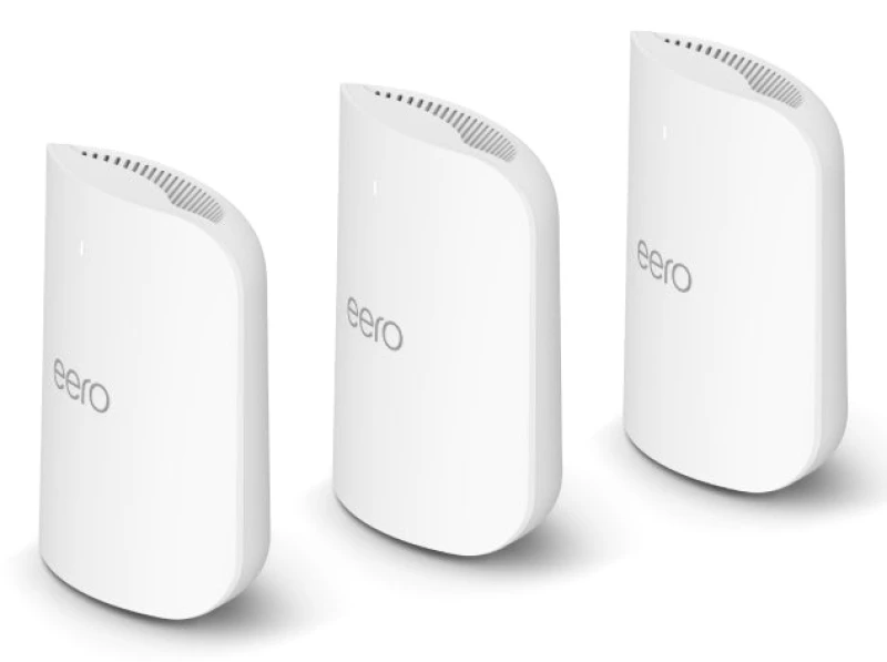 Image of EERO eero Pro 7 Wireless Router 2.5 Gigabit Ethernet Tri-band (2.4 GHz / 5 GHz / 6 GHz) White ME10314