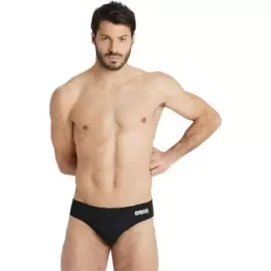 Image of Arena Swim Brief Solid Mens - Black