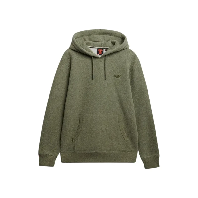 Image of Superdry Essential Hoodie Sage Green Men S